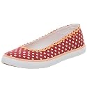 Keds Women's Splash Ballet Flat,Red,9.5 M