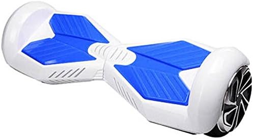 Timbers 6.5'' Tires Two Wheels Self Balancing Electric Scooter Unicycle Skateboard Transporter-outdoor Sports Transformers With Bluetooth Remote Control Front LED Lights (White/Blue)