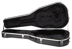Golden Gate C-1514 000-Style Guitar Case (Hardshell, Black)