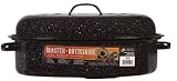 Columbian Home #0508-6 15 Black Oval Roaster