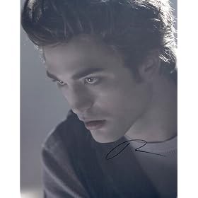 Robert Pattinson Signed Twilight Photo #B