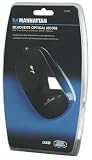 MANHATTAN Optische Slim Maus schwarz USB 3 Tasten und Scrollrad 1000 dpi ultraschlanke Form sehr flach geringes Gewicht komfortabe