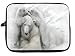 Polar Bears together Laptop Sleeve - Note Book sleeve - Apple iPad - Apple iPad 2 - Apple iPad 3 - Android sleeve - can be used for for Fujitsu, Kindle, Samsung, Dell, Acer, ASUS Eee PC, Gateway, HP, Sony, Compaq, IBM, Mac, Sharp, Toshiba models - Unisex - Ideal gift for all occassions!