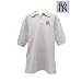 New York Yankees MLB Boys "Original" Pique Polo Shirt (Heather)