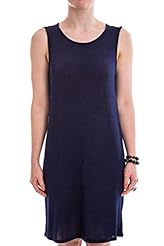 Backless Draped Elastane/Metallic/Polyester Bodycon Dress 