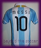 ARGENTINA HOME MESSI 10 SOCCER JERSEY X-LARGE