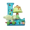 MARY ENGELBREIT Decorative Alphabet Letter Super Magnet ~ "L" ~ Lamb ~ Lamp ~ Ladybugs