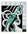 Futurama Tin Sign Bend With Care