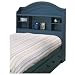 Bookcase Headboard- Blueberry
