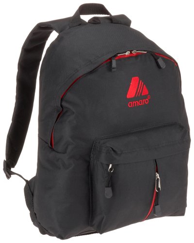 amaro ,Rucksack, 4454, schwarz, 29x41x10 cm