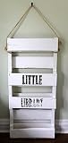 Wooden White Bookshelf Kids Solid Wood Bookshelves Book Shelf Children's Bookcase Recycled Pallet