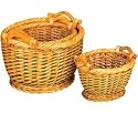 Willow Wicker Storage Basket - Large