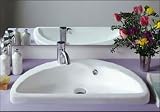 Whitehaus Bathroom Basins LU061 Drop-in Basin
