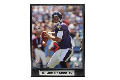 Encore Select 510-FBBAL5 Baltimore Ravens Joe Flacco 9x12 Plaque