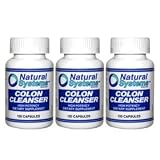 Natural Systems 3 PACK Colon Cleanser 3x120 capsules Natural Body Detox