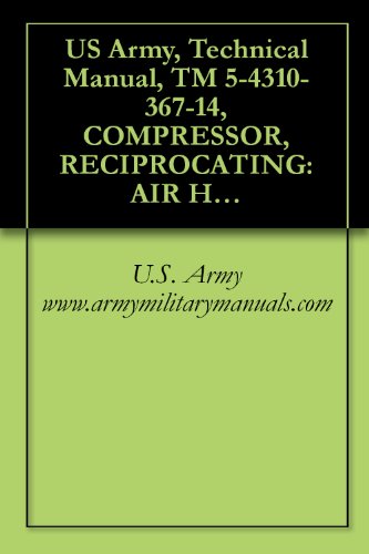 US Army, Technical Manual, TM 5-4310-367-14, COMPRESSOR, RECIPROCATING: AIR HANDTRUCK MOUNTED, GASOLINE ENGINE DRIVEN, (C&H DISTRIBUTORS MODEL 20-905 8 ... military manauals, special forces
