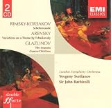 Rimsky-Korsakov: Scheherazade; Arensky: Variations on a Theme by Tchaikovksy; Glazunov: The Seasons