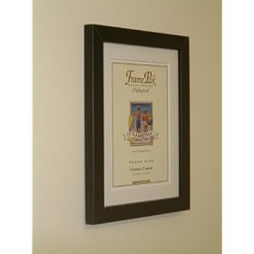 H7 Black Frame with White Mount 24"x20" for Pic Size 20"x16"