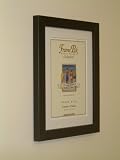 H7 Black Frame with White Mount 20"x16" for Pic Size A3