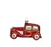 Barcana 4-Inch Shatterproof Red Luxury Car Ornament, Set of 3