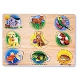 Melissa & Doug Pets Sound Puzzle