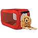 Sport Pet Designs Kennel Pro Pop Open, Medium, Colors Vary (Red/Green)