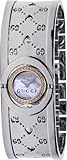 GUCCI Women's YA112524 112 Twirl GG Heart Two Tone Diamond Watch