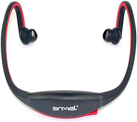 CredDeal Sports Wireless In-ear Stereo Bluetooth Headphones/Headsets Neckband Built in Mic For Running Compatible with iPhone 6 Plus, 5S, 5C, 5, 4S, 4, Samsung Galaxy S5, S4, S3, Note 3, Note 2, LG G2, all Smartphones,Tablet, Mp3, laptops,PC and other Bluetooth Device (Red)
