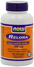 Now Foods Relora 300 mg, Veg-capsules, 120-Count