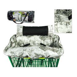 Buy Low Price Cozy BuggyBagg Shopping Cart Cover – Single Patter Green Paisley BU#279-80722