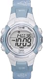 Timex Women's Ironman T5G891 Blue Cloth Quartz Watch with Digital Dial