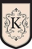 Monogram Garden Flag - K