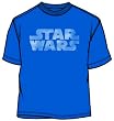 Star Wars Logo T-shirt Blue Star Storm Tee