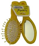 Looney Tunes Tweety Bird Hair Styling Accessories, Travel Size Hair Brush and Mirror