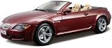 BMW M6 Convertible Burgundy 1/18