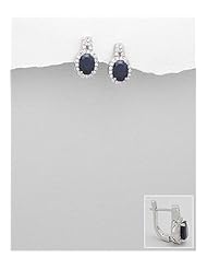 CZ Earrings In 92.5 Sterling Silver