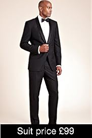 Slim Fit 1 Button Shawl Collar Eveningwear Jacket