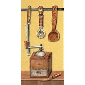 Cuisine by Unknown. CANVAS with 3/4 inch bars. 14.00 inches width by 26.73 inches height. Highest Quality Art Poster Print