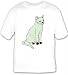   - T-shirt with tonkinese, cat, white, pet, animal