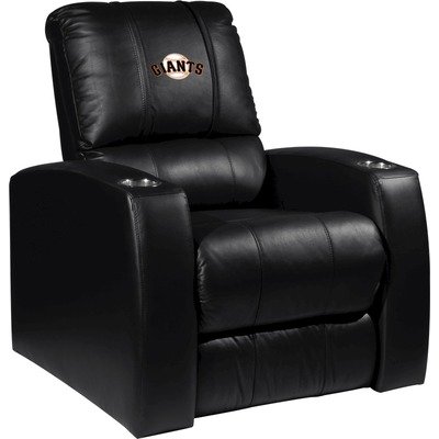 Home Theater Recliner with MLB Logo Panel Team: San Francisco Giants