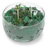 Primal Elements Color Bowl Candles in Fall & Winter Scents - Evergreen Twist
