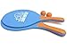 VIAHART Surfminton Classic Beach Tennis Wooden Paddle Game Kadima Smashball Set