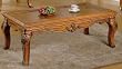 Occasional Coffee Table in Golden Brown Finish By Coaster Furniture