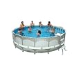 Intex Ultra Frame 16-Foot by 48-Inch Round Pool Set