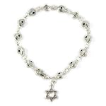 silver evil eye bracelet