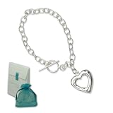 Diamond Desires Silver Bracelet with Heart