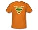 Search : Batman - Aquaman Shield Adult T-Shirt In Orange