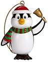 Webkinz Figurine - Holiday Ornament - RING IN THE SEASON PENGUIN