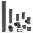 Dura-Black 6" x 24" Single-Wall Black Pipe