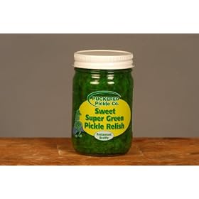Sweet Super Green Pickle Relish (12 oz)